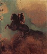 Odilon Redon Pegasus painting